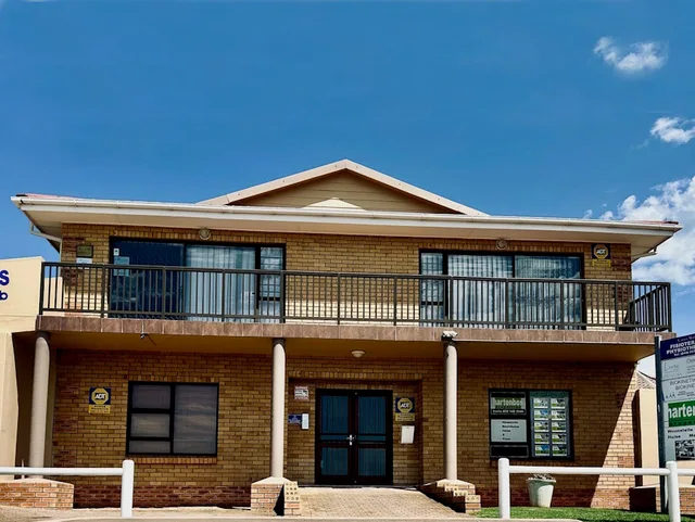 The exterior of the Aura Aesta practice building